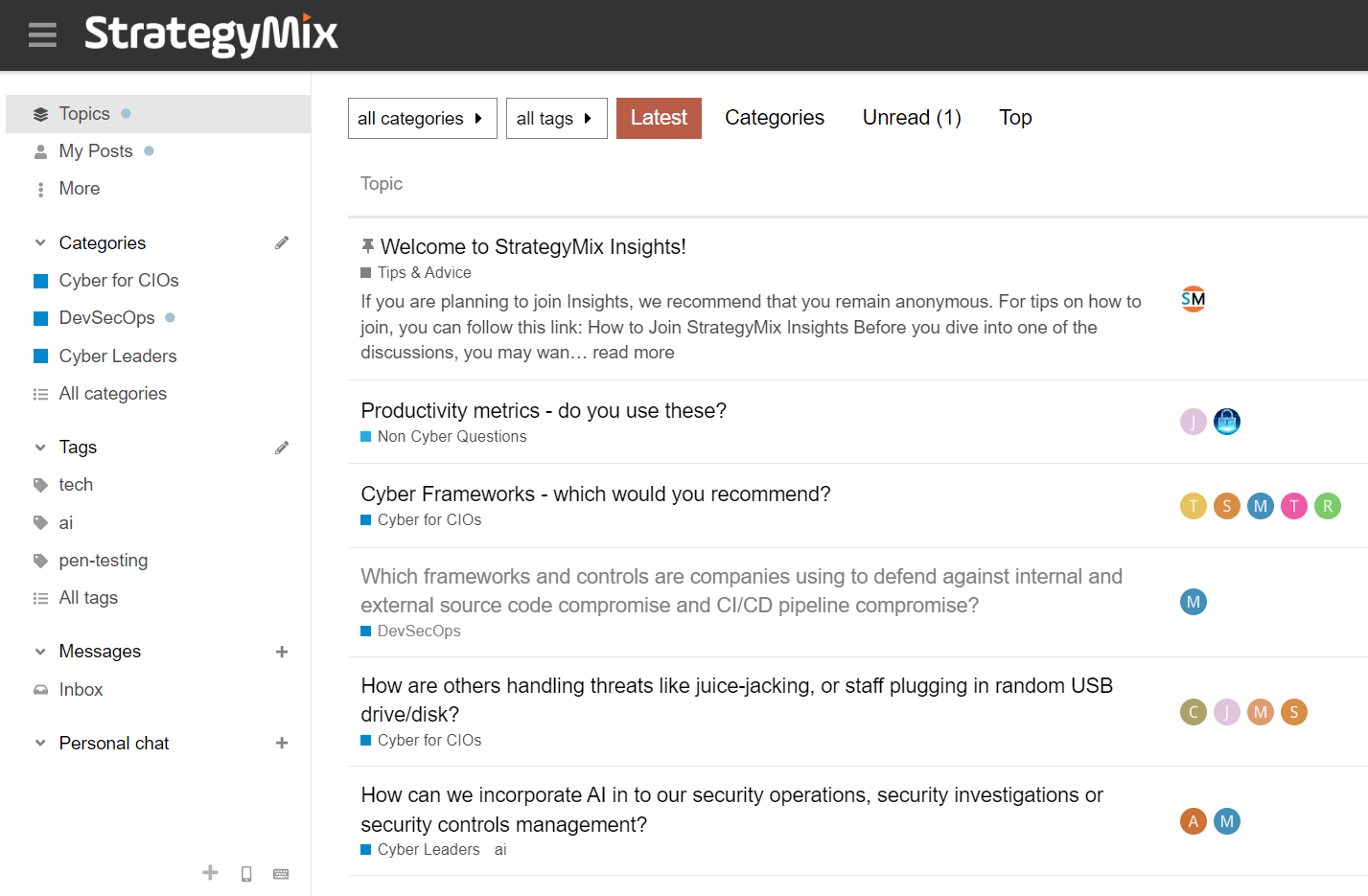 StrategyMix Insights Forum - Get Insightful Answers to any Cyber Question
